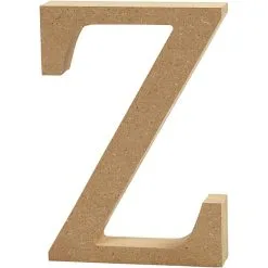 Creativ Company Letter Z MDF 13cm, 1st. Online Kopen?