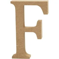 Creativ Company Letter F MDF 13cm, 1st. Online Kopen?