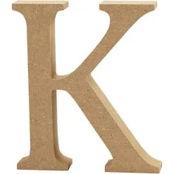 Creativ Company Letter K MDF 13cm, 1st. Online Kopen?