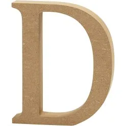 Creativ Company Letter D MDF 8cm, 1st. Online Kopen?