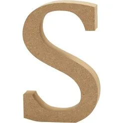 Creativ Company Letter S MDF 13cm, 1st. Online Kopen?